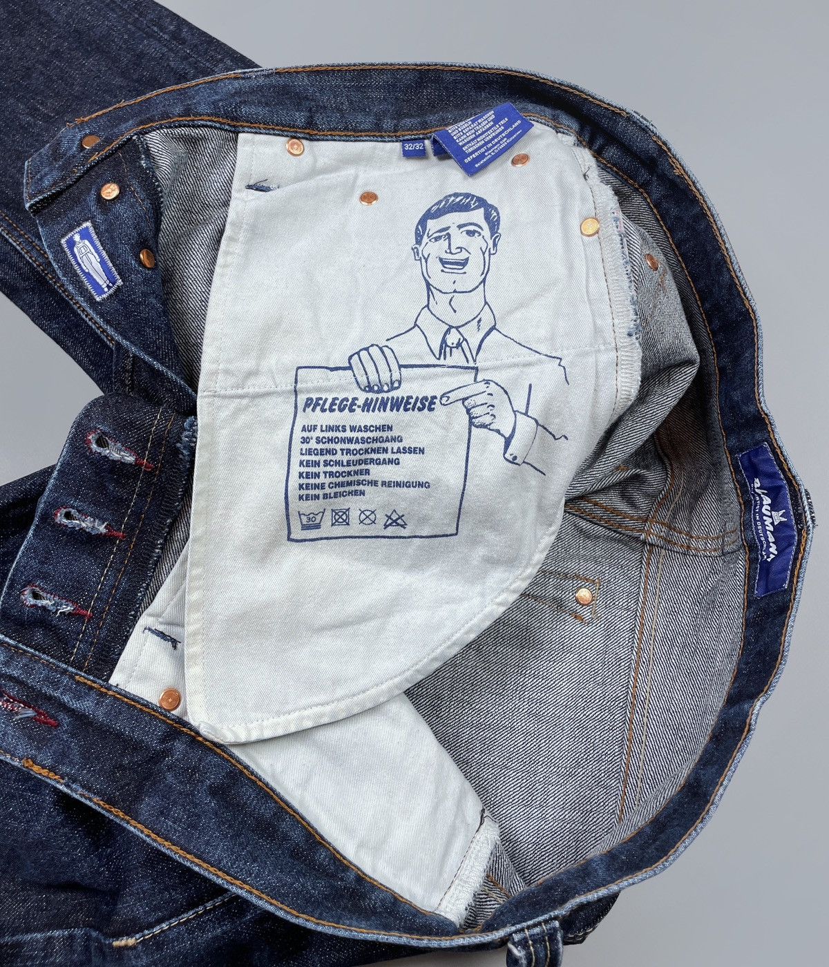Other Men’s BLAUMANN Blue Raw Selvage Denim Pants Size W32 L32 Size US 32 / EU 48 - 13 Thumbnail