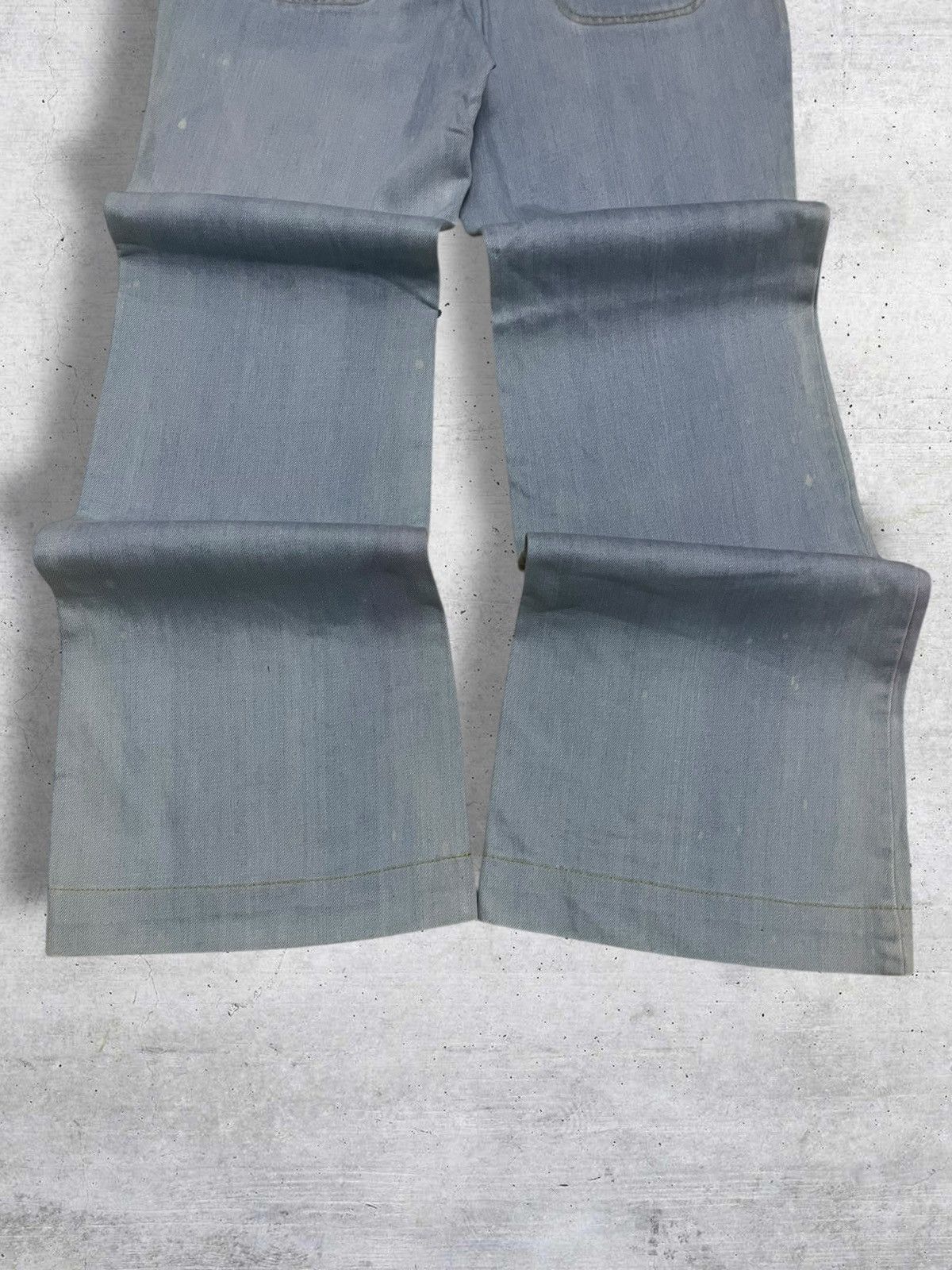 Japanese Brand VINTAGE SMORK JAPAN DESIGNER 90S BUSHPANT FLARED CUT DENIM Size US 26 / EU 42 - 11 Thumbnail