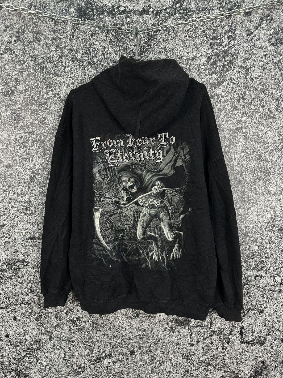 Iron Maiden Iron Maiden 2011 Vintage Rock Band Hoodie Streetwear XXL Size US XL / EU 56 / 4 - 11 Thumbnail
