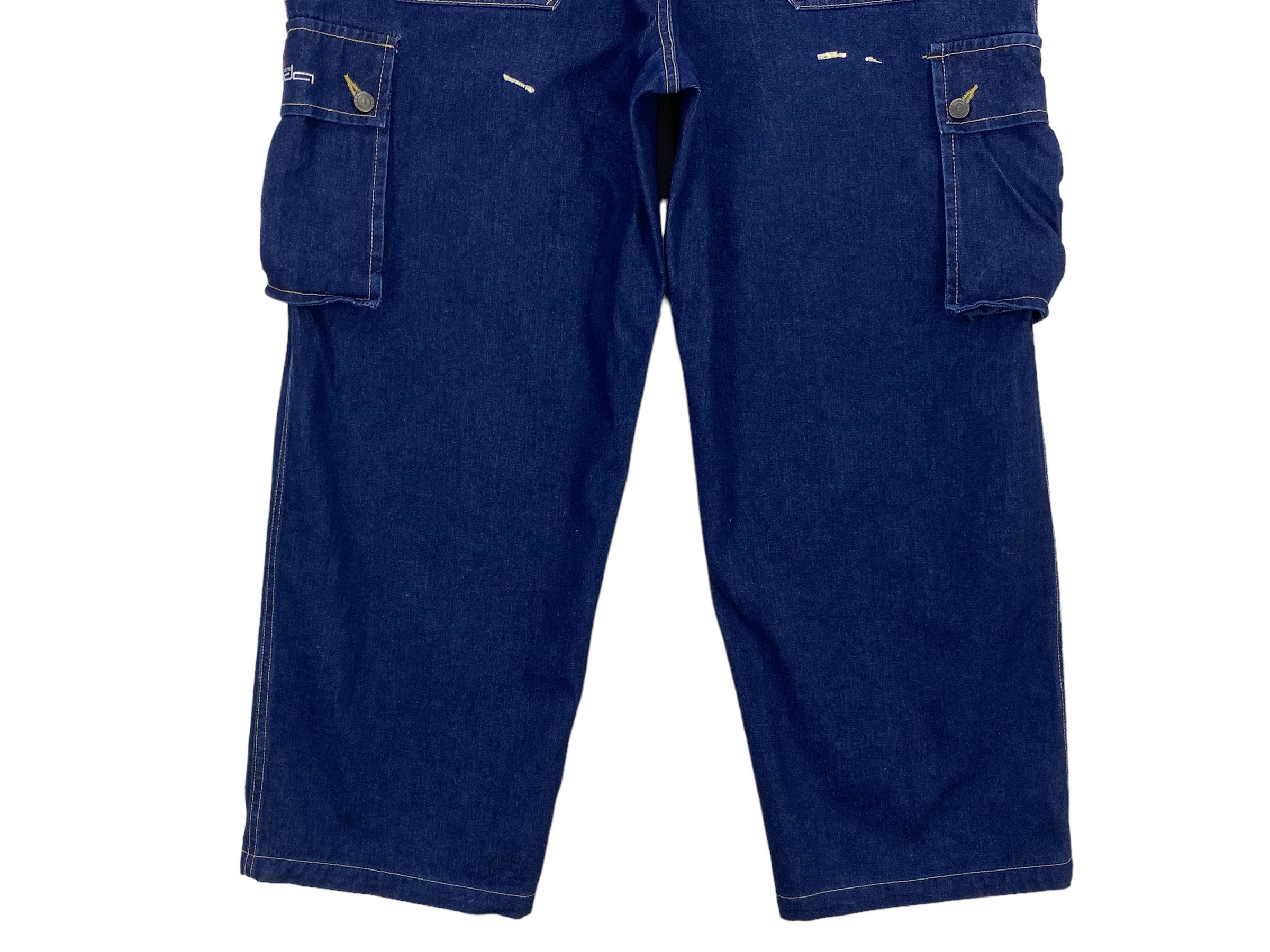 Damani Dada Damani Dada Cargo Jeans Dada Baggy Hip Hop Skateboards Jeans Size US 42 / EU 58 - 6 Thumbnail