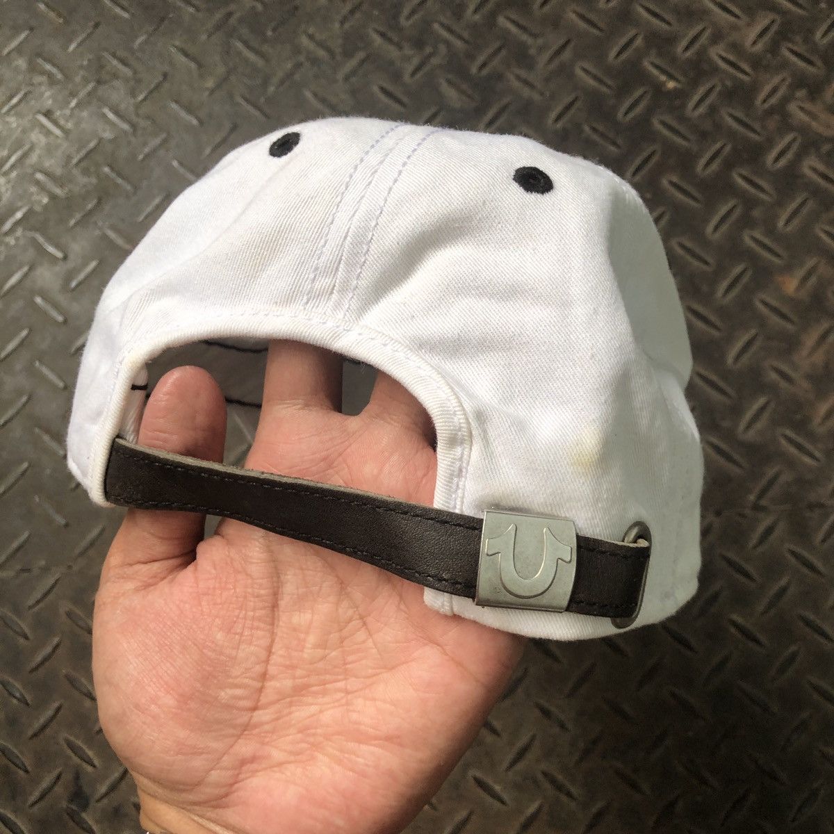 True Religion 🚫 SOLD 🚫 Vintage True Religion White Hat Size ONE SIZE - 5 Thumbnail