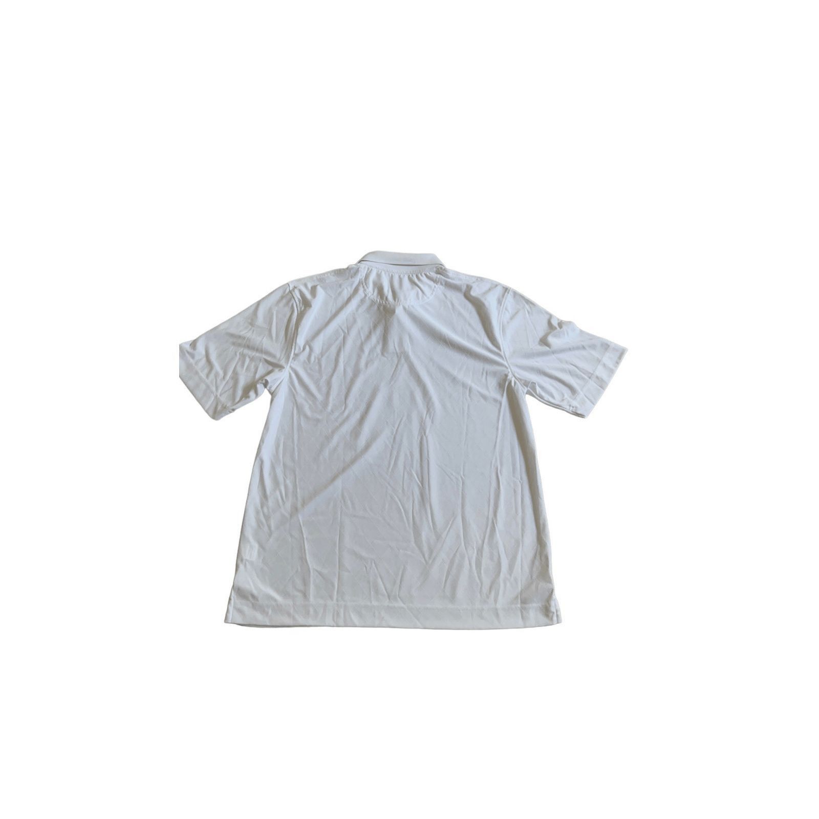 Haggar Men's Haggar White Polo Shirt Size M Size US M / EU 48-50 / 2 - 2 Thumbnail