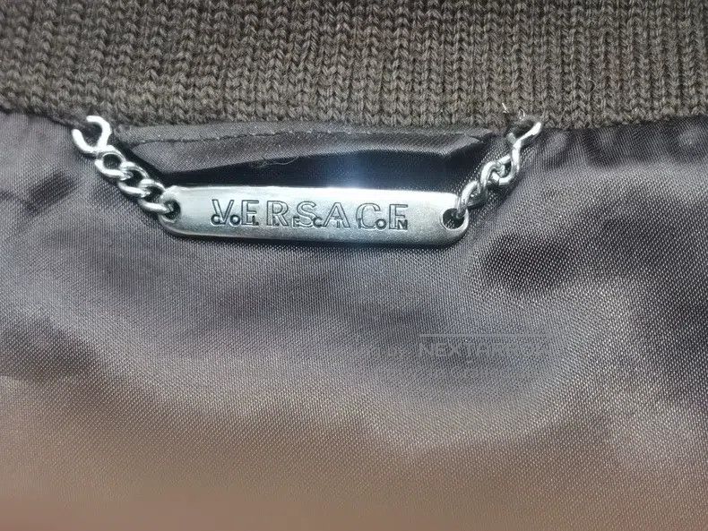 Versace Versace Little goat skin stand-up collar jacket Size US M / EU 48-50 / 2 - 4 Thumbnail