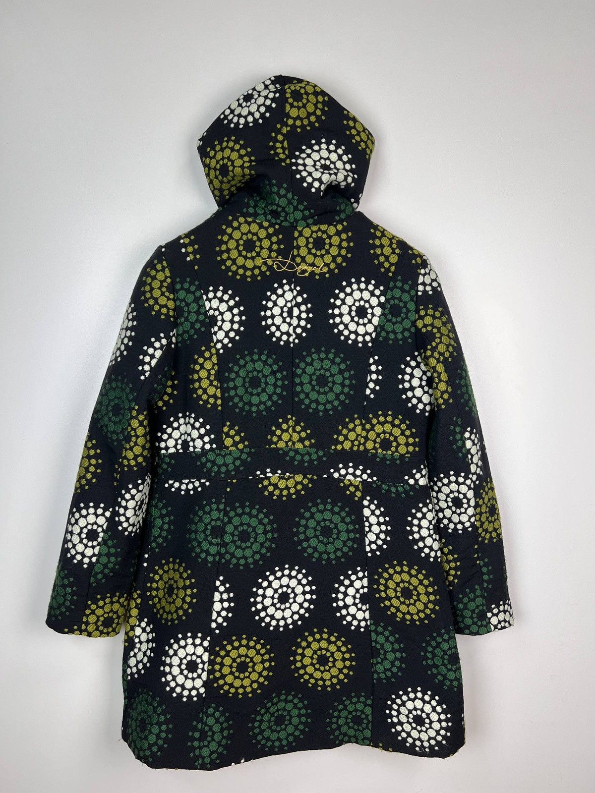 Desigual Ladies Desigual Multicolored Long Hooded Parka Jacket Size M Size M / US 6-8 / IT 42-44 - 2 Thumbnail