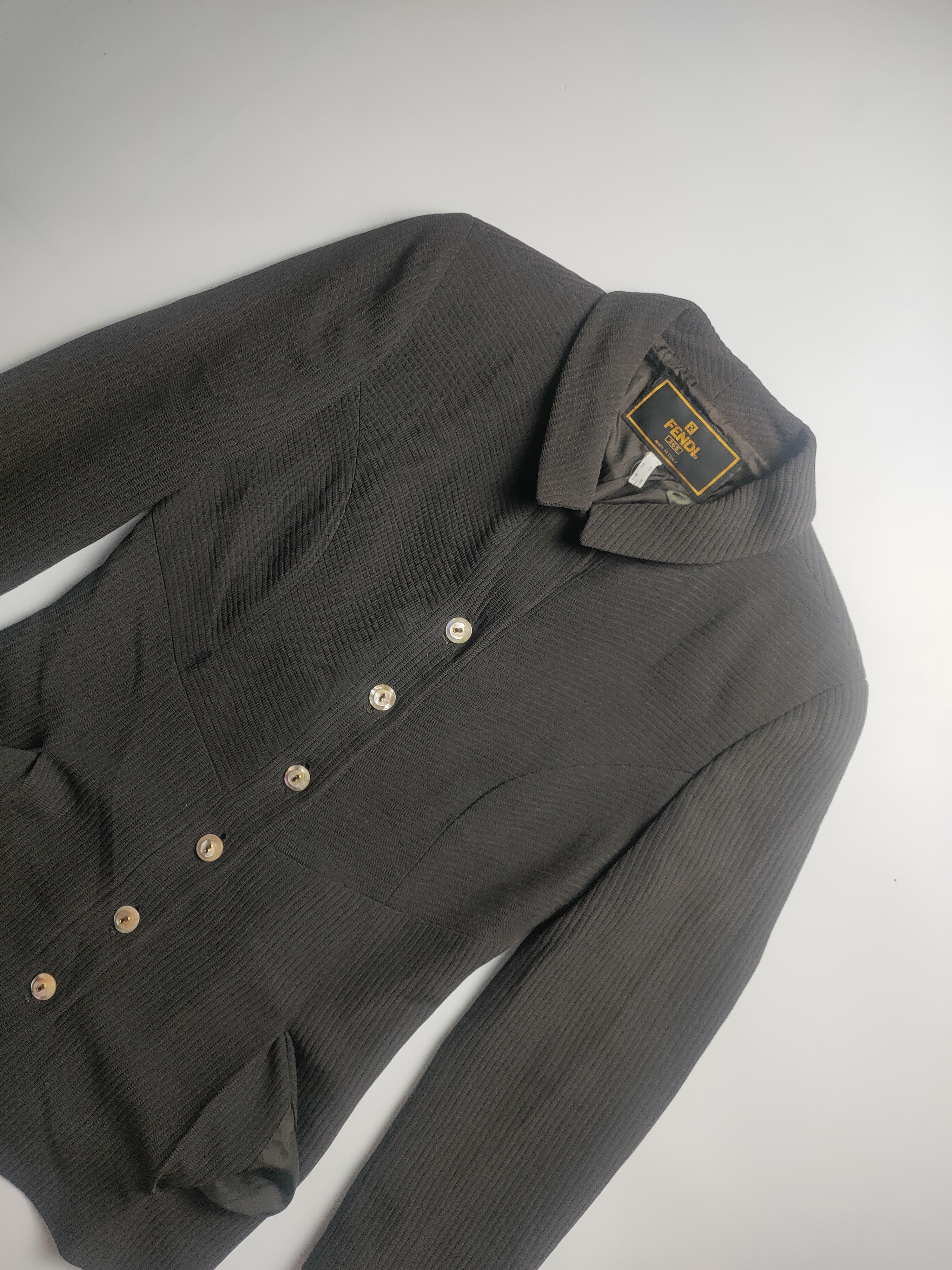 Fendi Archival Fendi Women’s Blazer Jacket Size S / US 4 / IT 40 - 3 Thumbnail