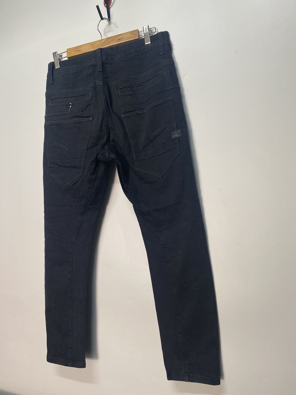 G-Star × Japanese Brand G Star Raw D-Staq 3D Super Slim Stretch Denim Jeans Pants Size US 32 / EU 48 - 6 Thumbnail