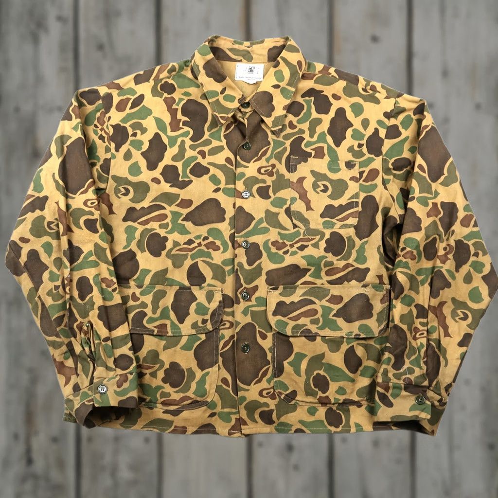 Vintage VINTAGE Black Sheep Hunting Shirt Jacket Pants Set L Mens Camouflage Pattern Cotton Canvas Knit Jacket Pants USA 90s Theme Size US L / EU 52-54 / 3 - 1 Thumbnail