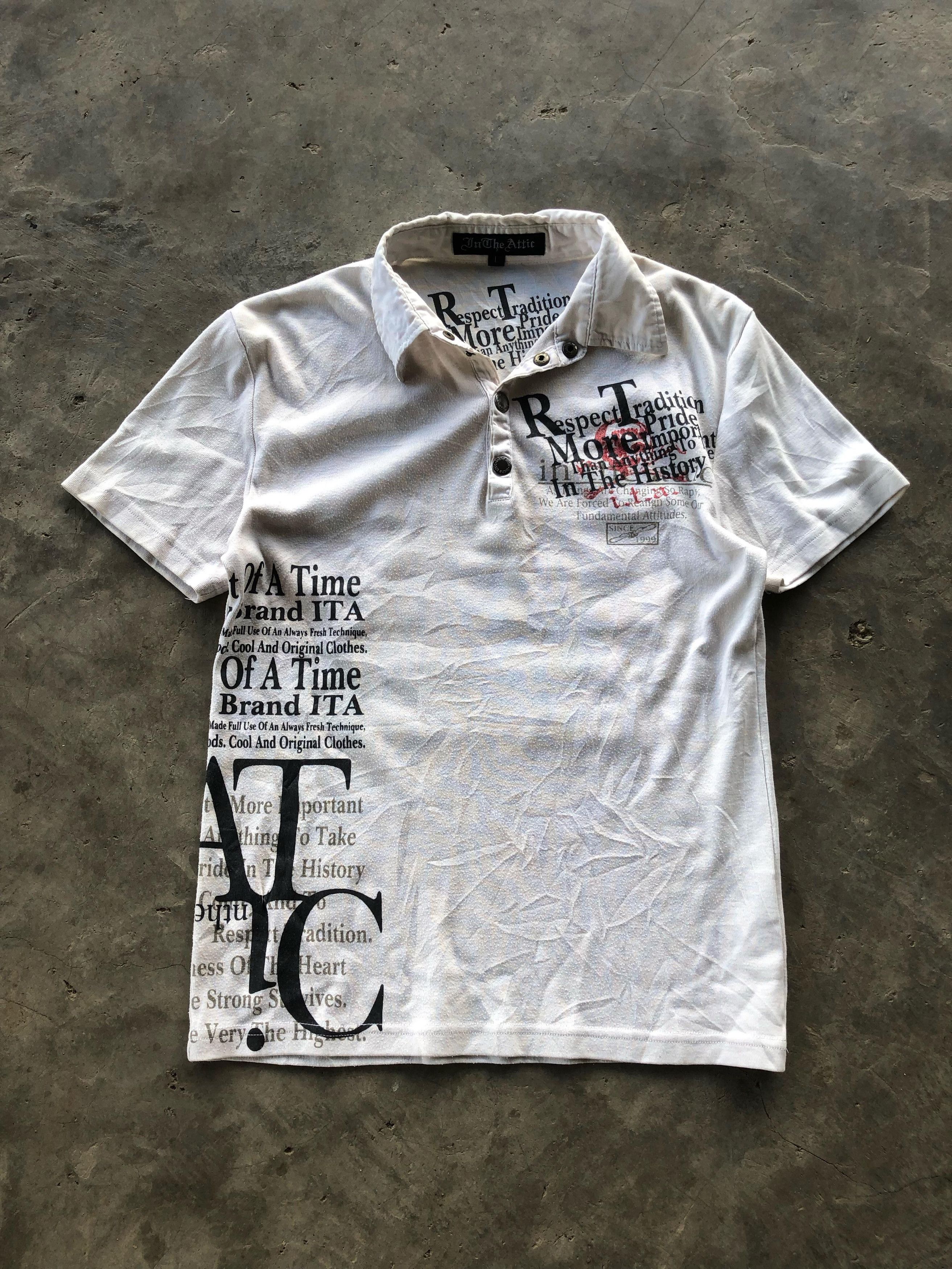 In The Attic × Le Grande Bleu (L.G.B.) × Seditionaries In the Attic Poem tee Size US L / EU 52-54 / 3 - 2 Thumbnail