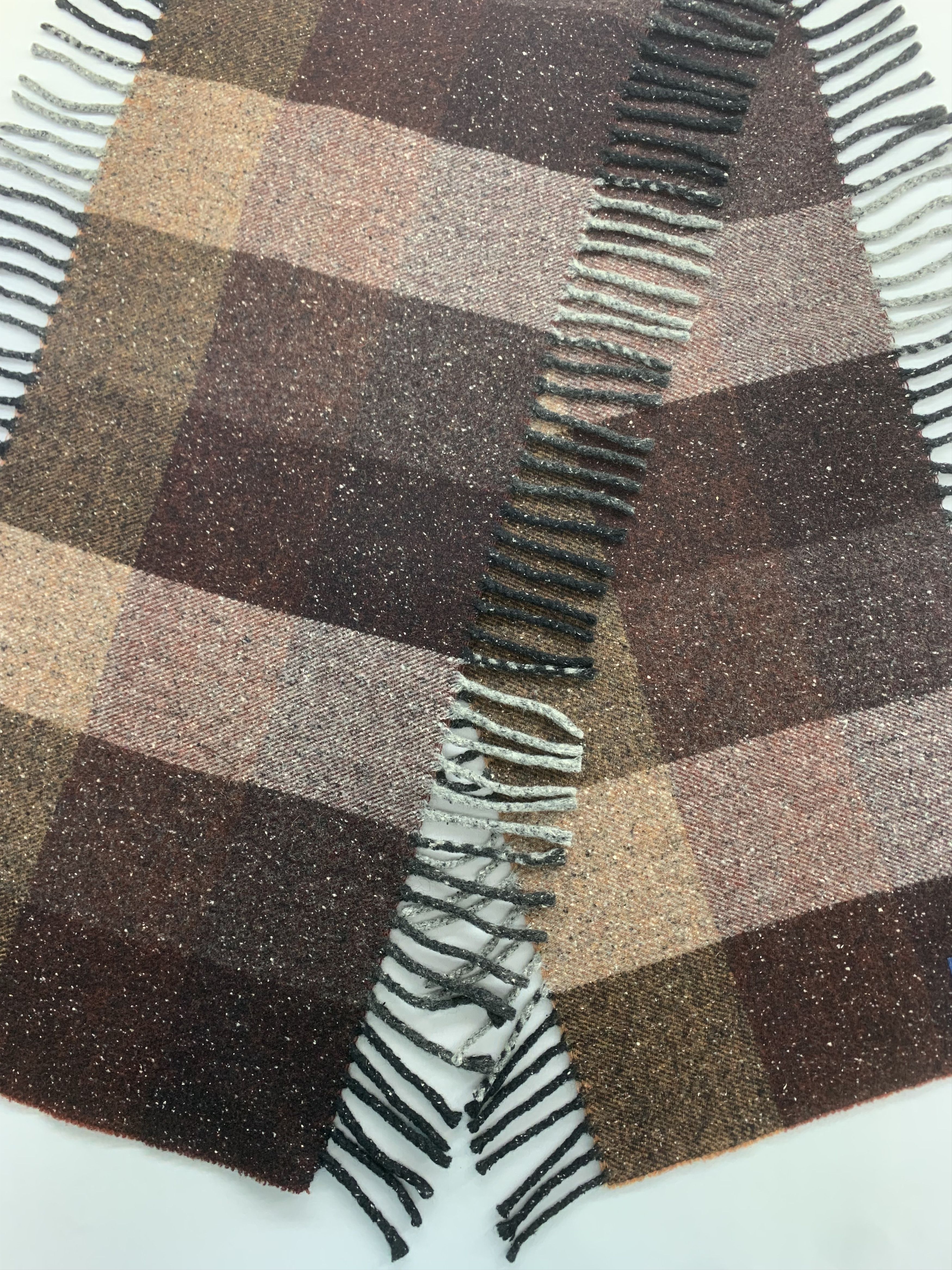 Tete Homme Tete Homme Scarf Wool Muffler Neck Wrap BL3099 Size ONE SIZE - 3 Thumbnail