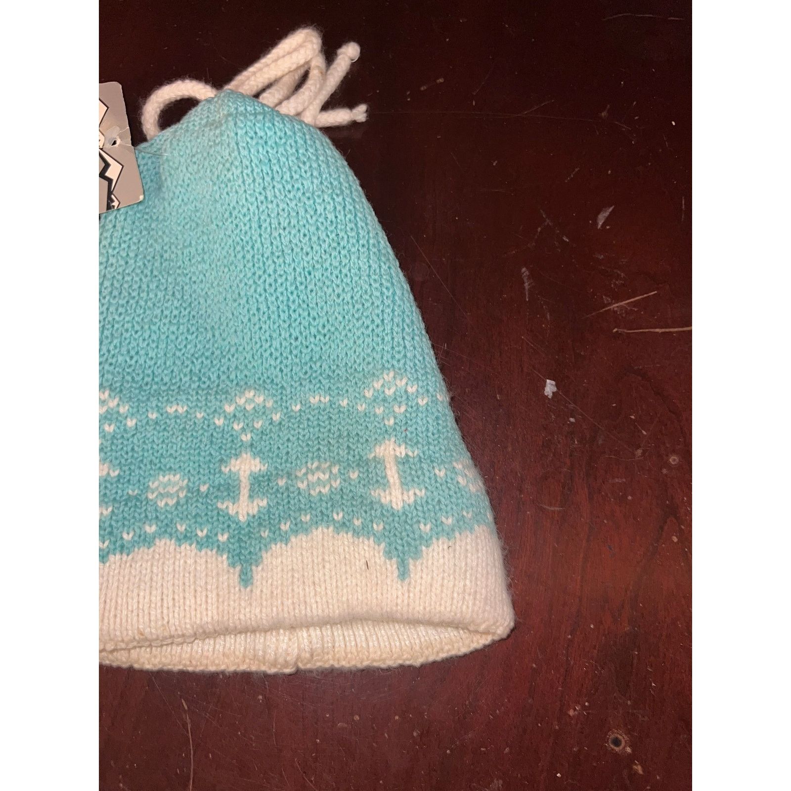 Vintage Vintage Summit Beanie Cap Worsted Wool Blue Sheboygan NWT Size ONE SIZE - 3 Thumbnail