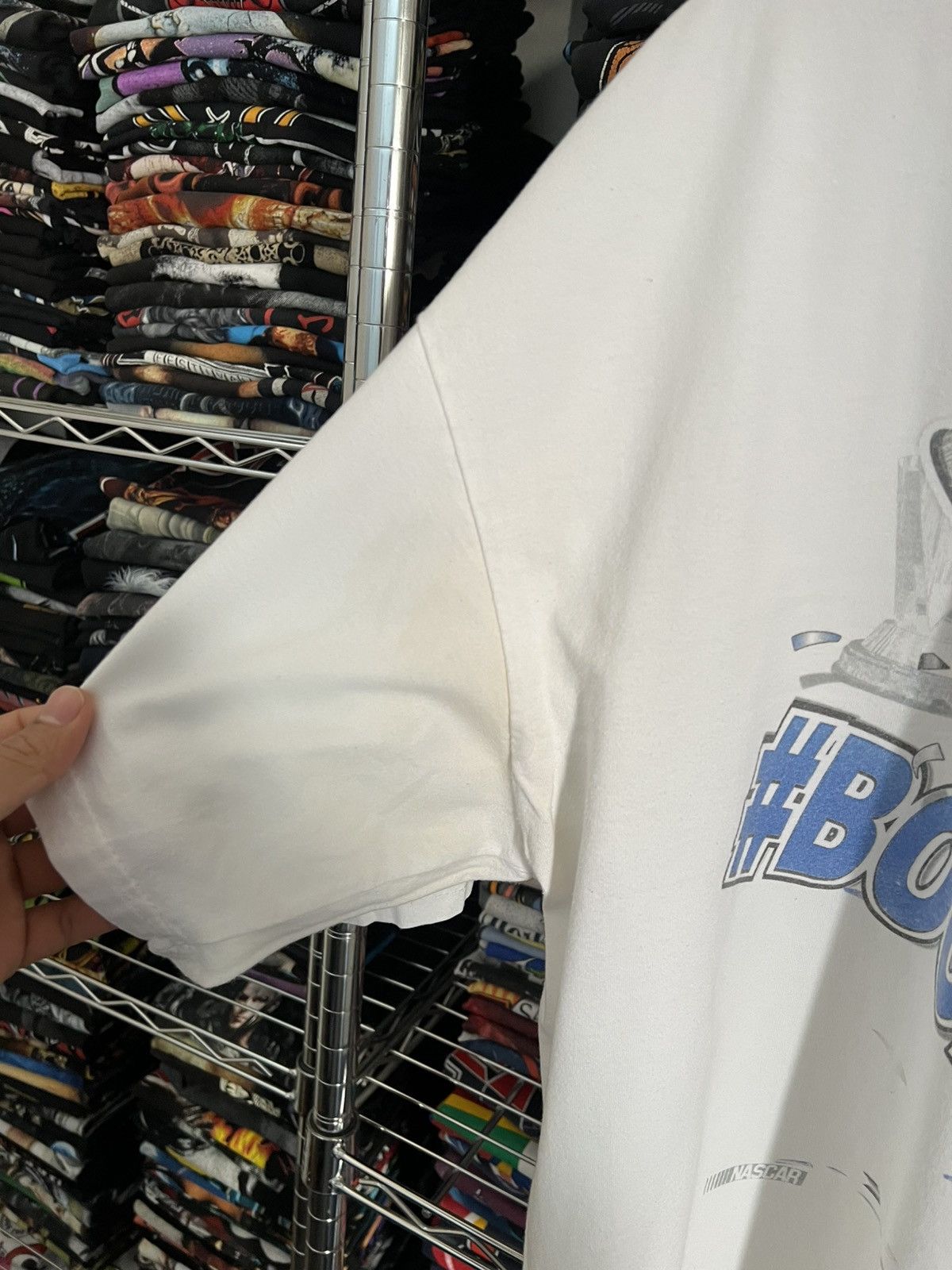 Chase Authentics 2000s Jimmie Johnson Boom Confetti Champion Tee Size US XXL / EU 58 / 5 - 4 Thumbnail