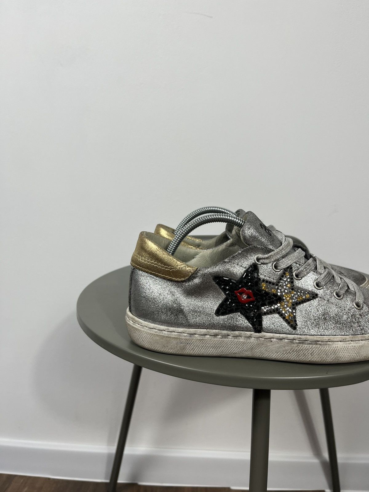 Golden Goose Golden Goose Glitter Star Sneakers Women’s EU 36 Size US 6 / IT 36 - 4 Thumbnail