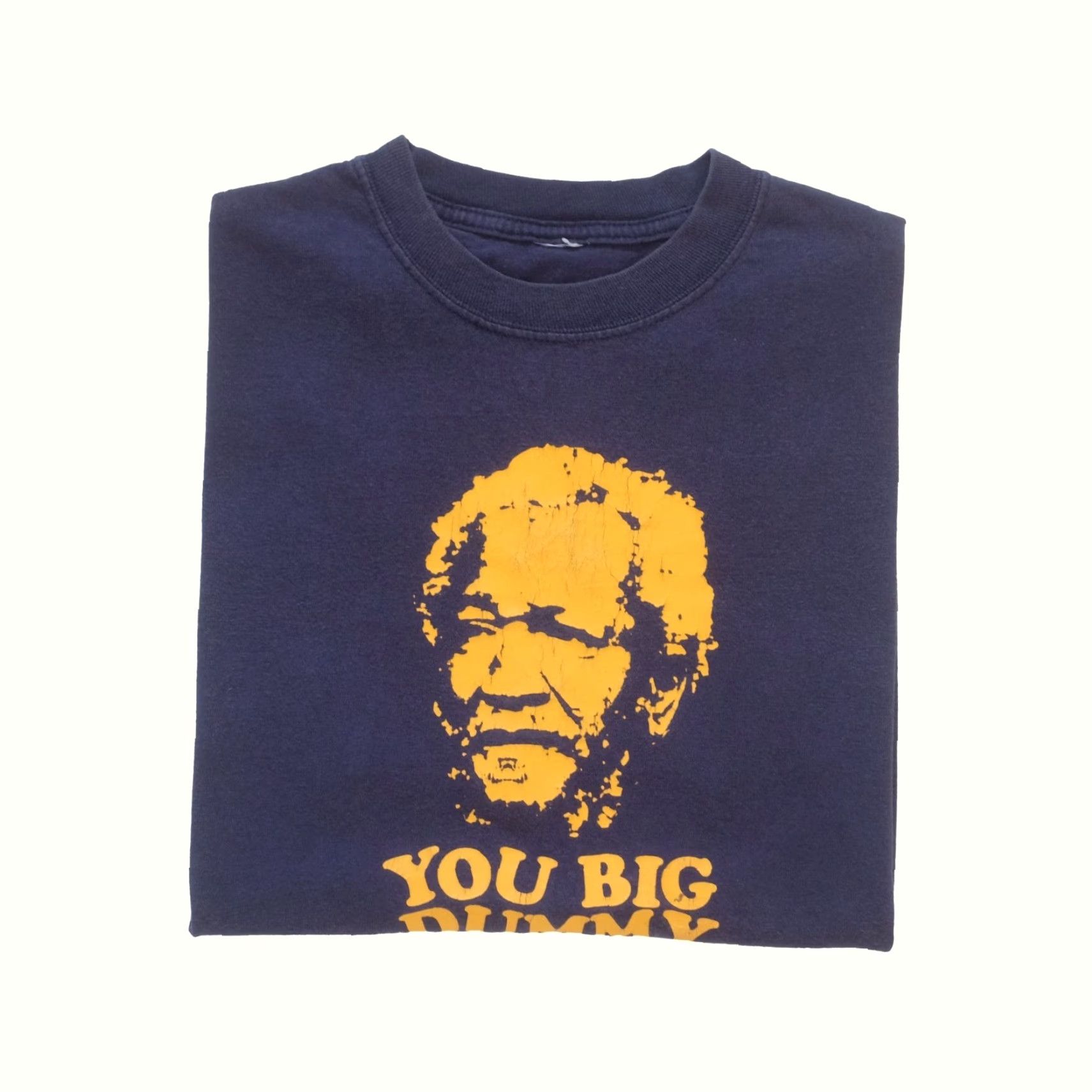 FRED VINTAGE FRED SANFORD & SON FUNNY BIG DUMMY GRAPHIC T SHIRT M BLUE 90s VTG Y2K RETRO MEN'S Size M - 2004 Size US M / EU 48-50 / 2 - 2 Thumbnail