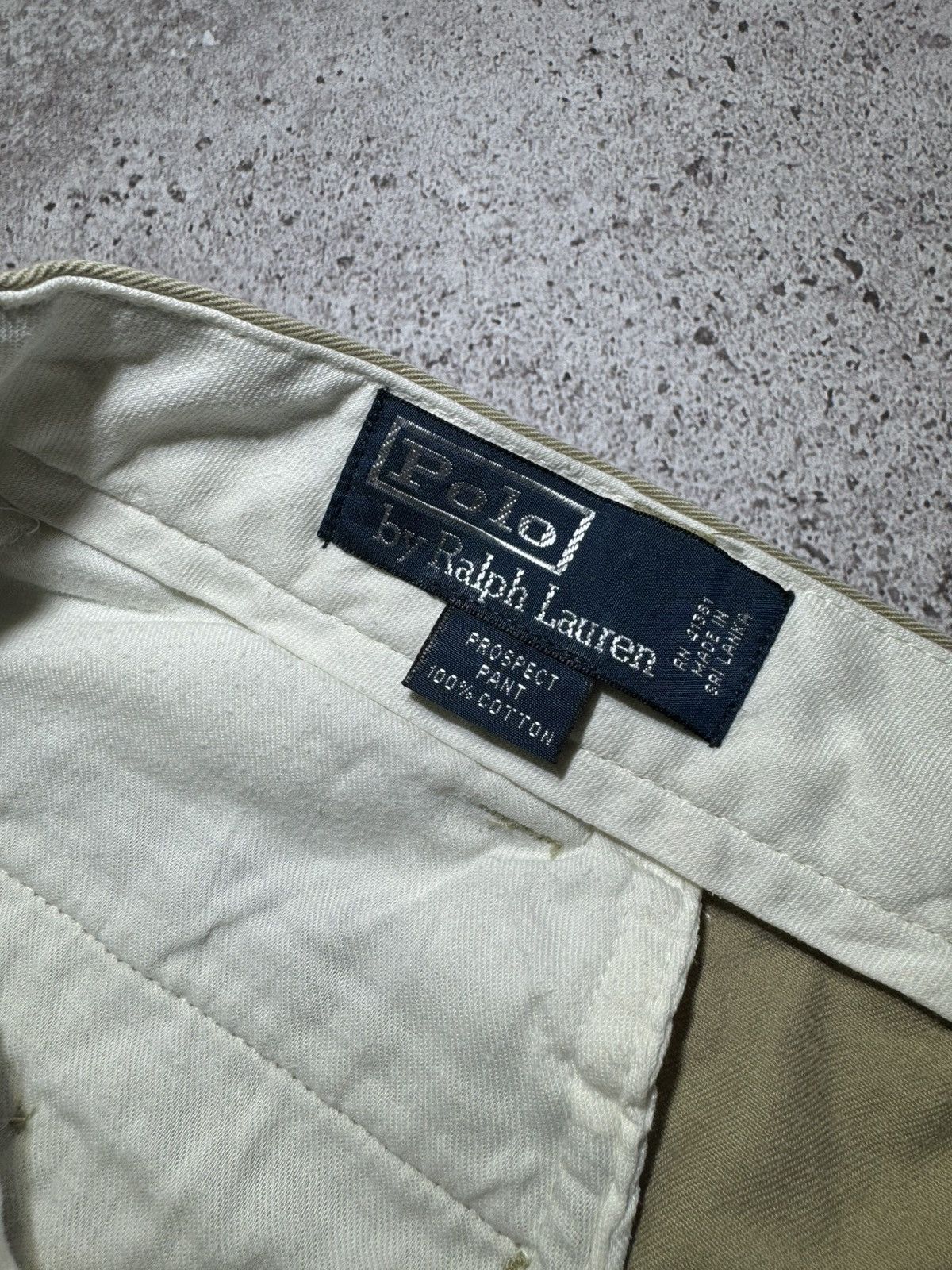 Polo Ralph Lauren × Vintage Polo Ralph Lauren Vintage Pants 36/30 Embroidered Logo Size US 36 / EU 52 - 7 Thumbnail