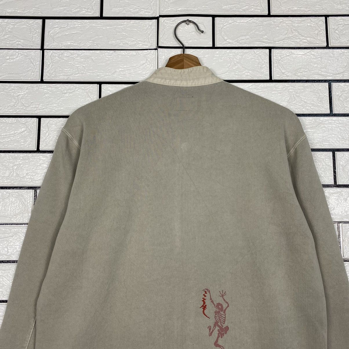 Kapital 📌Vintage Zipper Light Jacket Skeleton Design Kyoto Japan Size US M / EU 48-50 / 2 - 10 Thumbnail