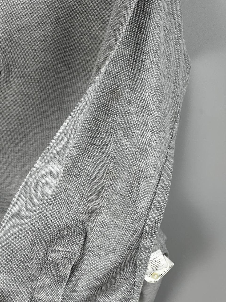 Suitsupply Suitsupply Grey Luxury Long Sleeve Polo T Shirt Size US M / EU 48-50 / 2 - 9 Thumbnail