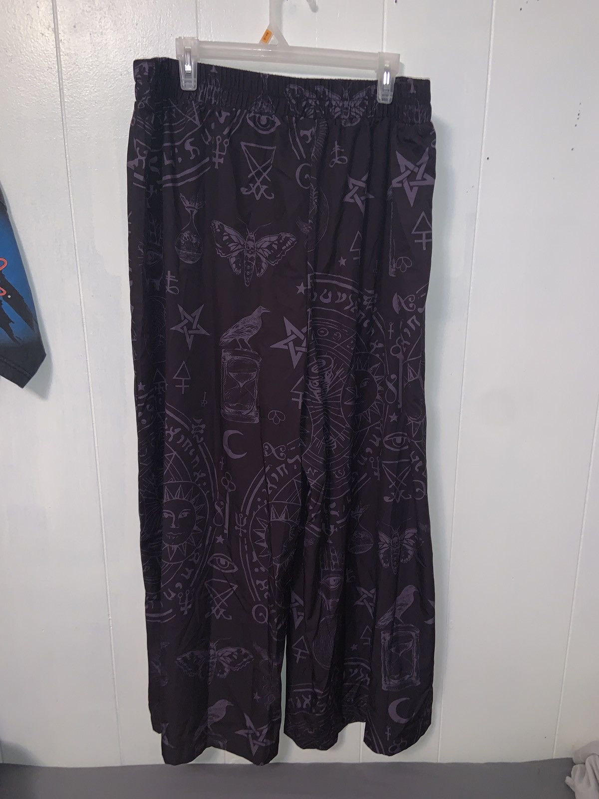 Other Womens - Constellation & Mysterious Print - Wide Leg Pants Size 40" / US 18 - 6 Thumbnail