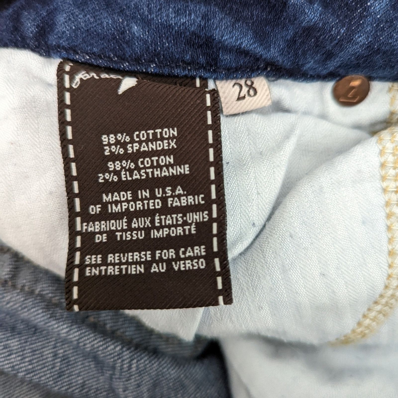 7 For All Mankind 7 For All Mankind Flare Jeans 28 Size 28" / US 6 / IT 42 - 3 Thumbnail