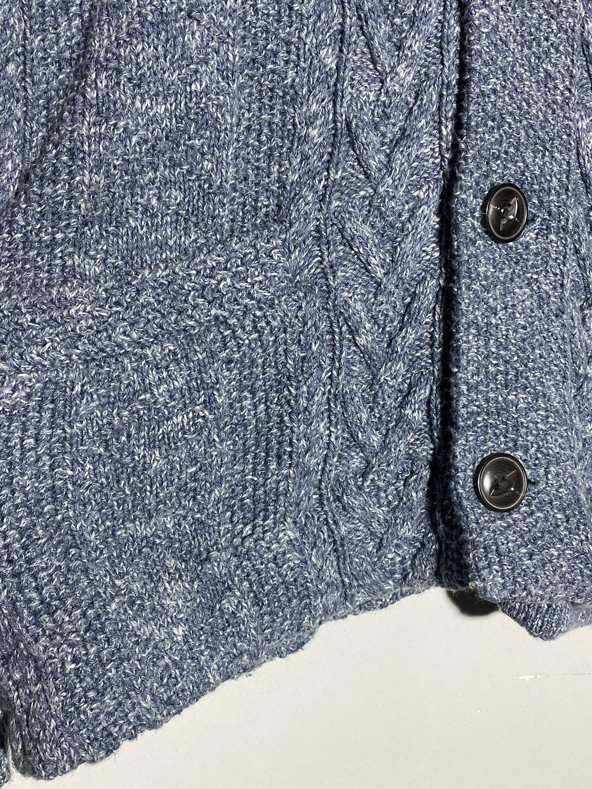 Vintage Ralph Lauren Denim & Supply Cable Knit Men’s Cardigan Size US S / EU 44-46 / 1 - 9 Thumbnail