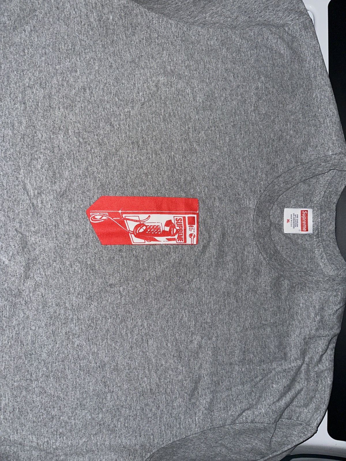 Supreme Supreme telephone tee Size US XL / EU 56 / 4 - 1 Thumbnail
