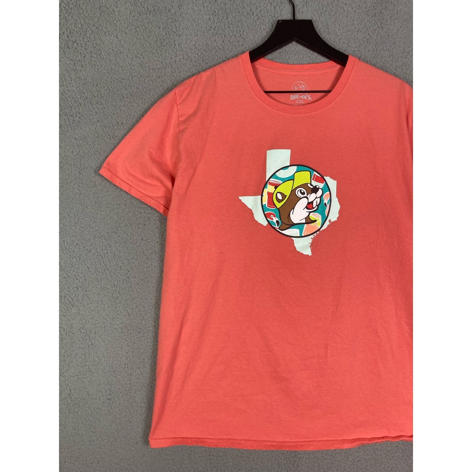 Other Buc-ee's Float Texas Rivers Graphic T-Shirt Small Coral Size US S / EU 44-46 / 1 - 5 Thumbnail