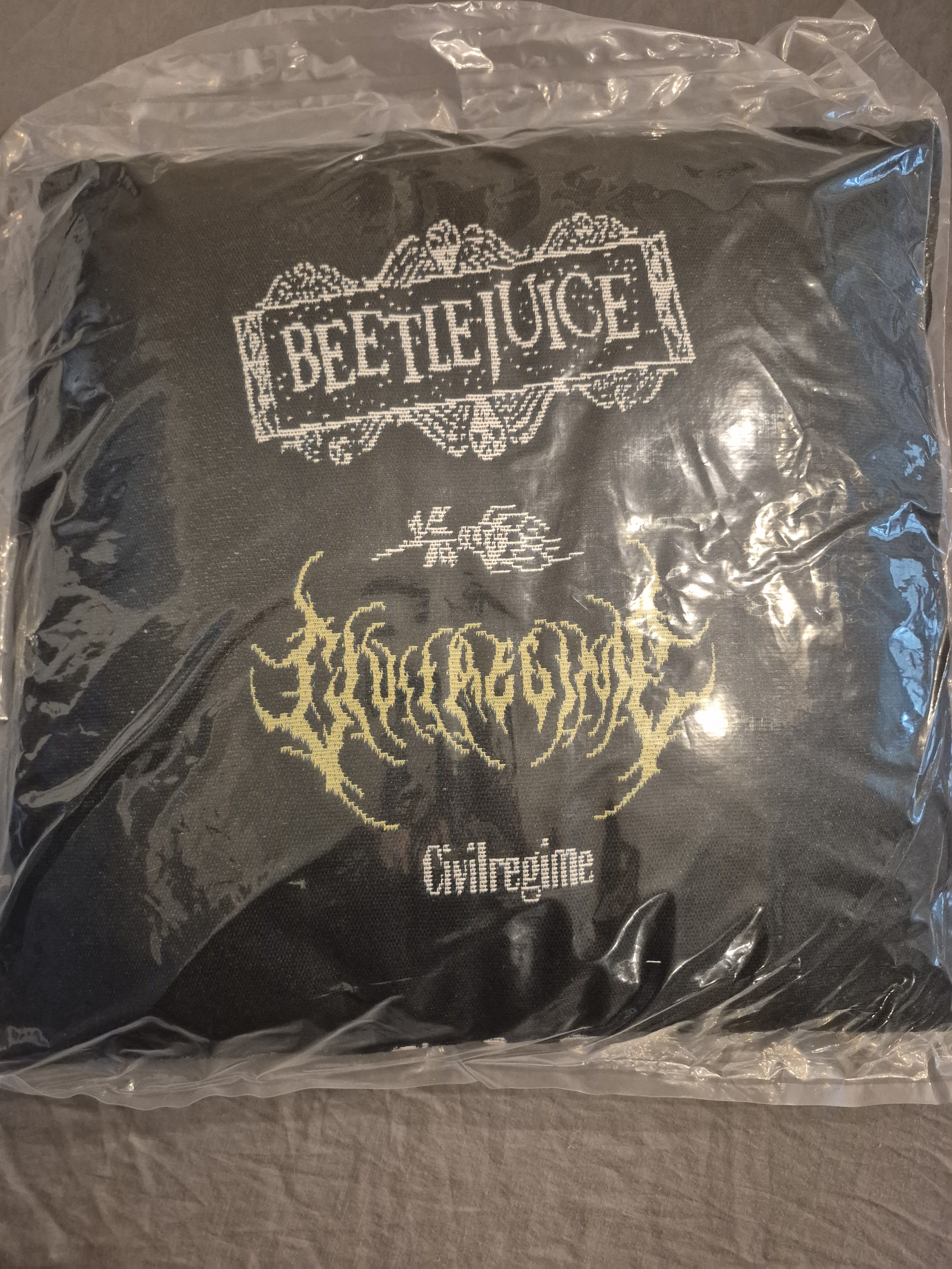 Civil Regime Civil Regime x BeetleJuice Collab "Its Showtime" Pillow Size ONE SIZE - 2 Thumbnail