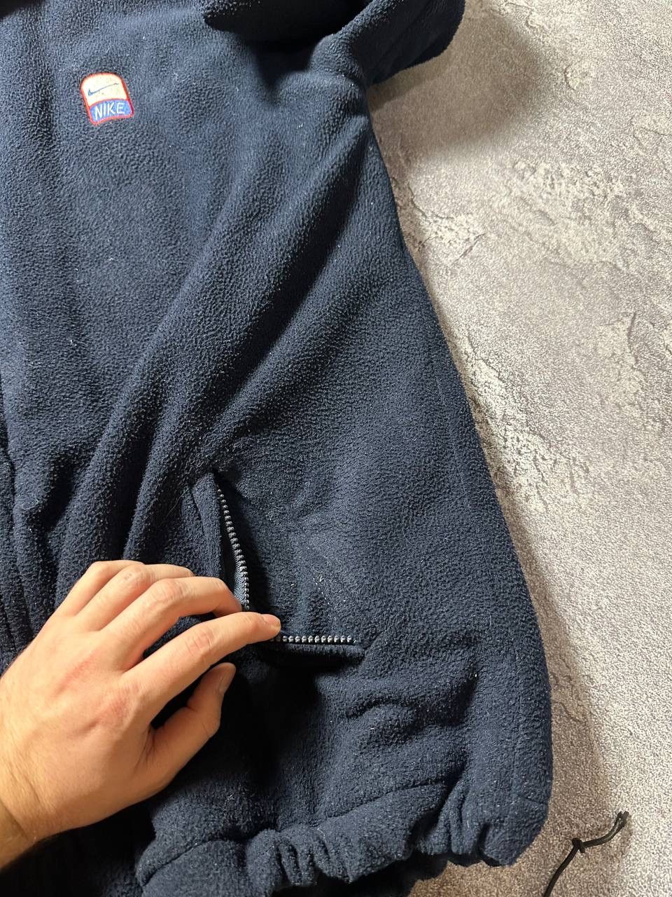 Nike × Vintage Nike Vintage Fleece Jacket 80-90s Size US XL / EU 56 / 4 - 5 Thumbnail
