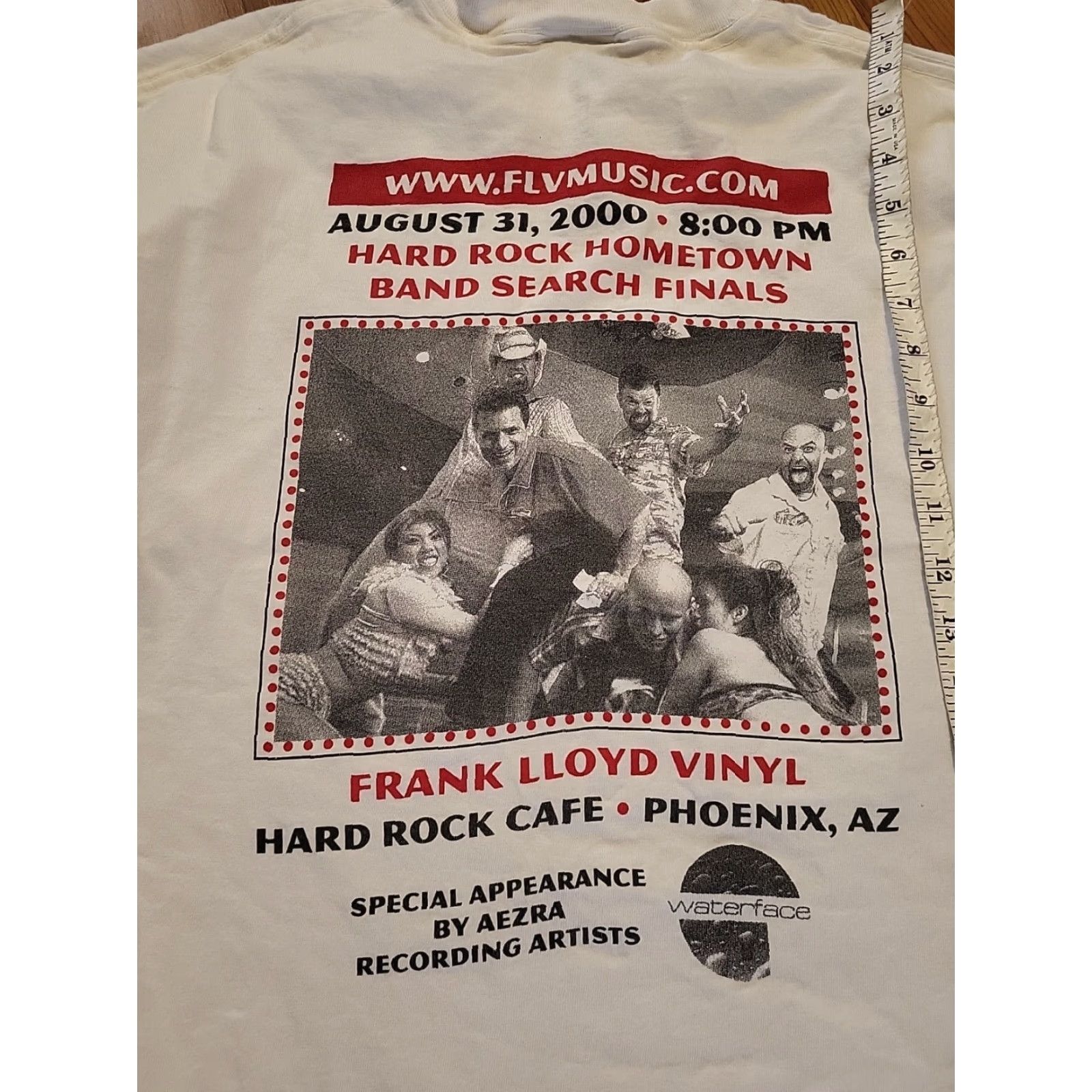 Hanes VINTAGE Hanes T shirt Rock n Roll XL White 2000s Men Graphic Tee Crew Neck Short Sleeve Vinyl Frank Lloyd Wright Size US XL / EU 56 / 4 - 7 Thumbnail