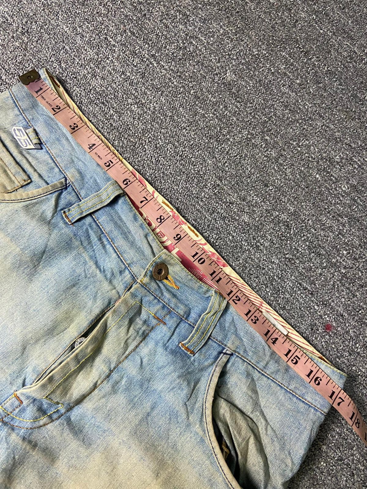 55DSL × Japanese Brand × Vintage Vintage 55DSL Relaxed Fit Cut Denim Jeans (131) Size US 34 / EU 50 - 13 Thumbnail