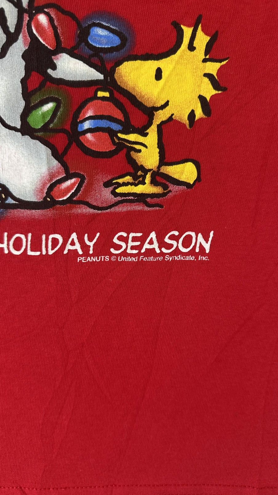 Peanuts VINTAGE PEANUTS CHRISTMAS HOLIDAY TEE Size US M / EU 48-50 / 2 - 3 Thumbnail
