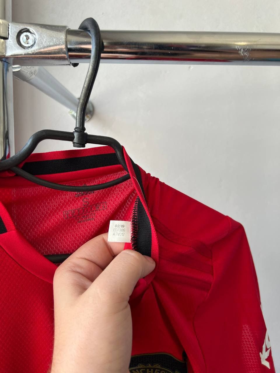Adidas 2019/20 MANCHESTER UNITED HOME SOCCER JERSEY FOOTBALL SHIRT Size US S / EU 44-46 / 1 - 10 Thumbnail