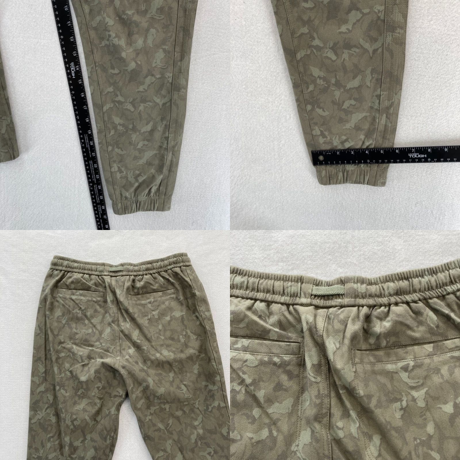 Athleta Athleta Farallon Jogger Women's 6 Green Camouflage Stretch Fabric Pull On Cuffed Jogger Pants Slim Fit Casual Season: All Size 28" / US 6 / IT 42 - 8 Thumbnail