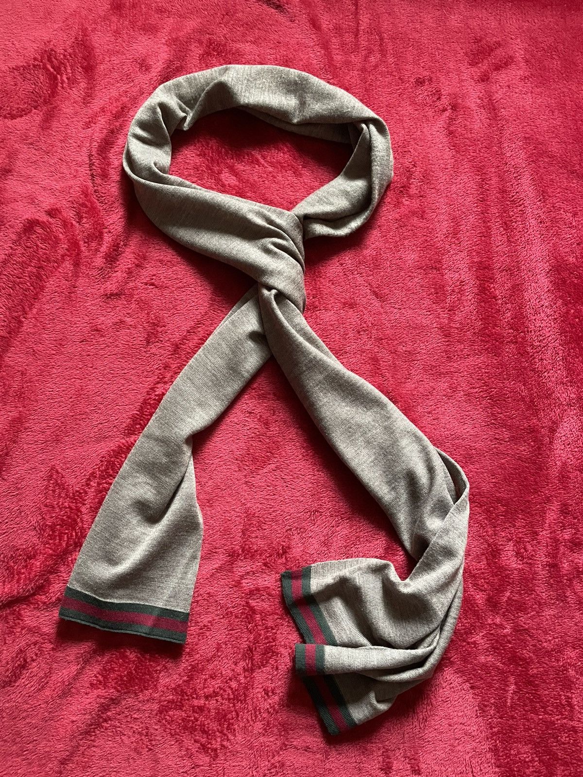 image of Gucci Scarf in Oak Brown, Men's