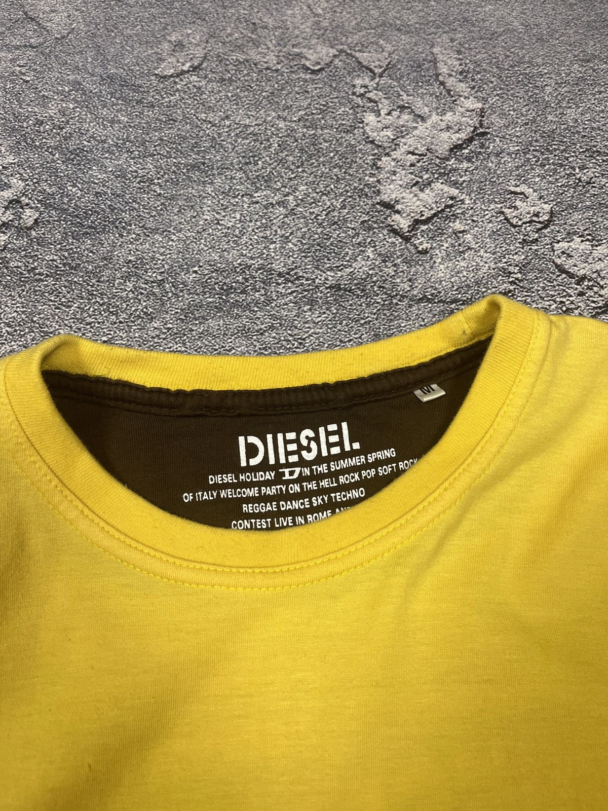 Diesel Vintage Opium Diesel Big Logo Tee Y2K 90s Size US M / EU 48-50 / 2 - 6 Thumbnail