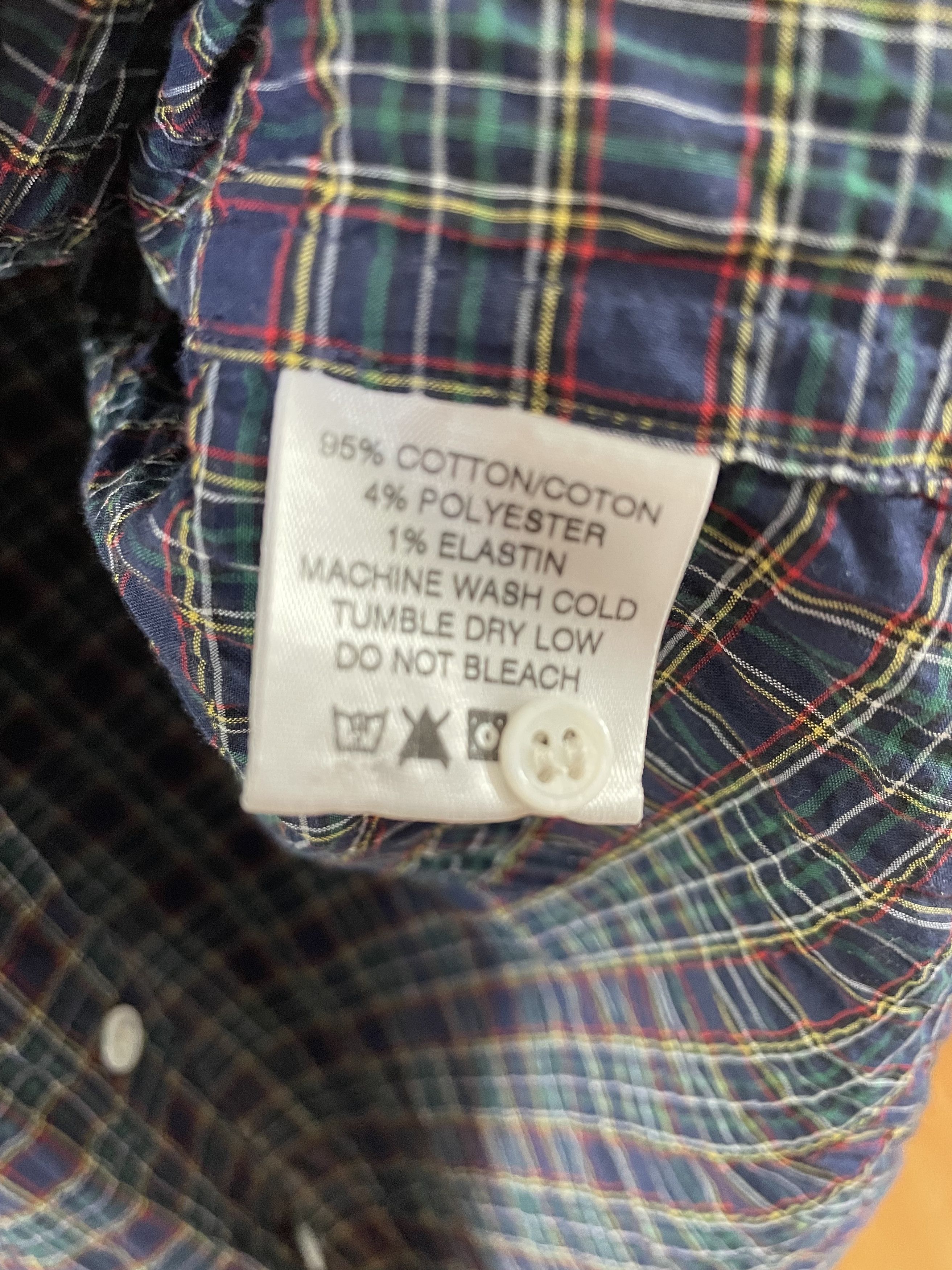 Band Of Outsiders Band of Outsiders plaid shirt oxford stretch fabric Size US S / EU 44-46 / 1 - 5 Thumbnail