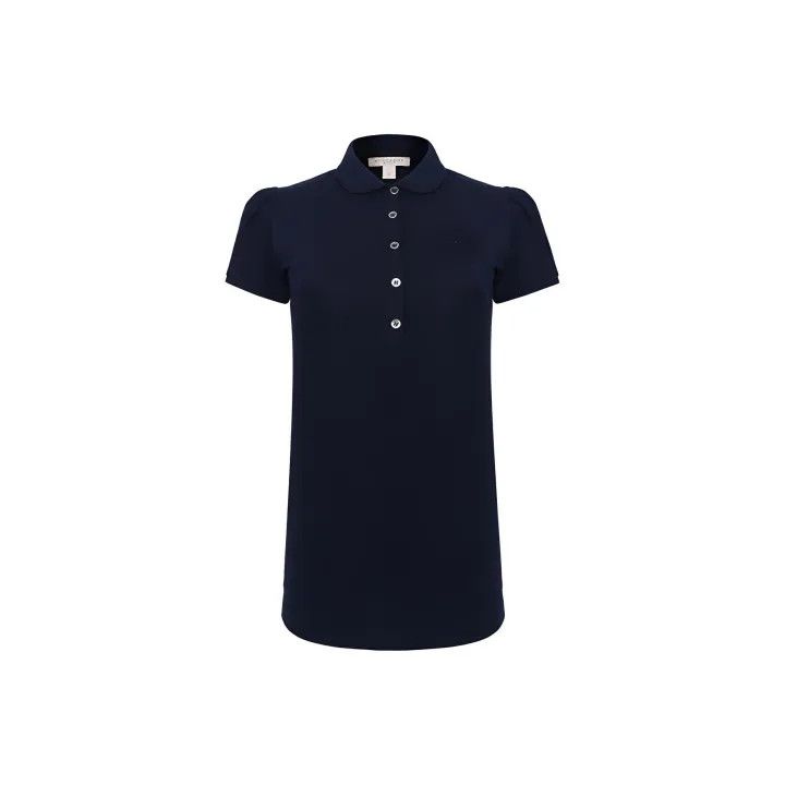 Burberry Burberry Women's Cotton Navy Polo Shirt 0079 Size S / US 4 / IT 40 - 1 Thumbnail