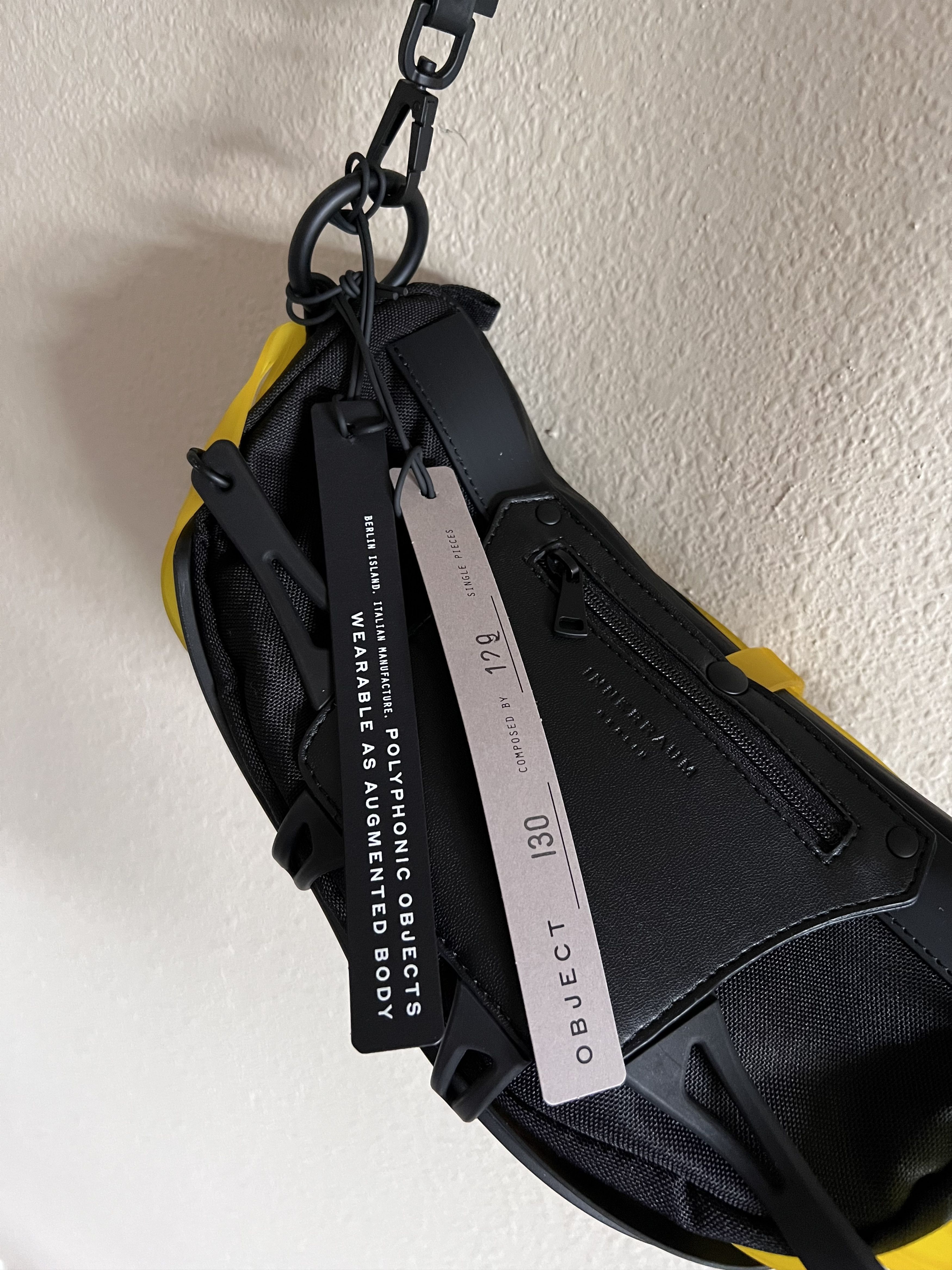 Innerraum F&F Nike NOCTA Innerraum Tour Bag in Black Yellow Size ONE SIZE - 7 Thumbnail