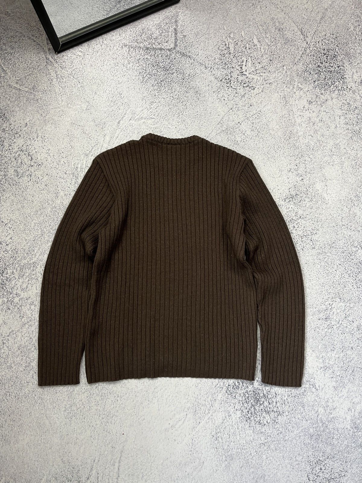 Dolce & Gabbana Vintage Y2K Dolce Gabbana Big Logo Avant Garde Knit Sweater Size US S / EU 44-46 / 1 - 10 Thumbnail