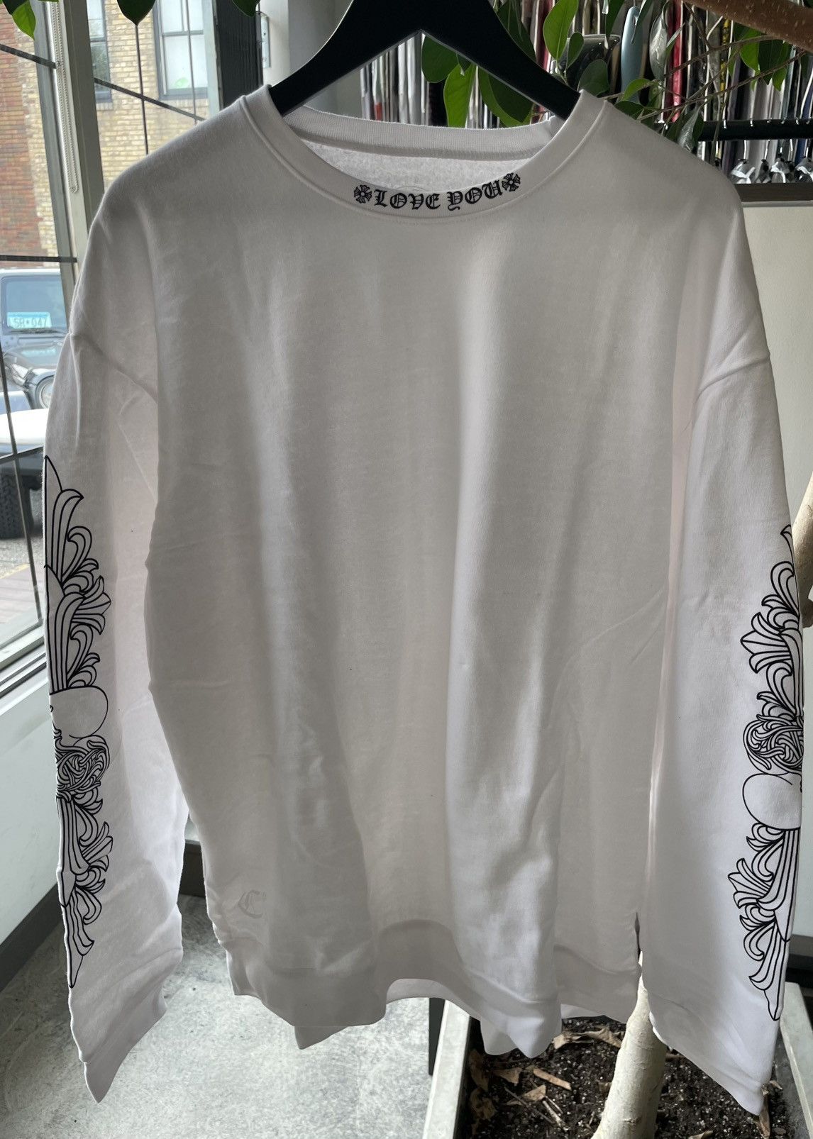 Chrome Hearts Love You Crewneck Sweatshirt