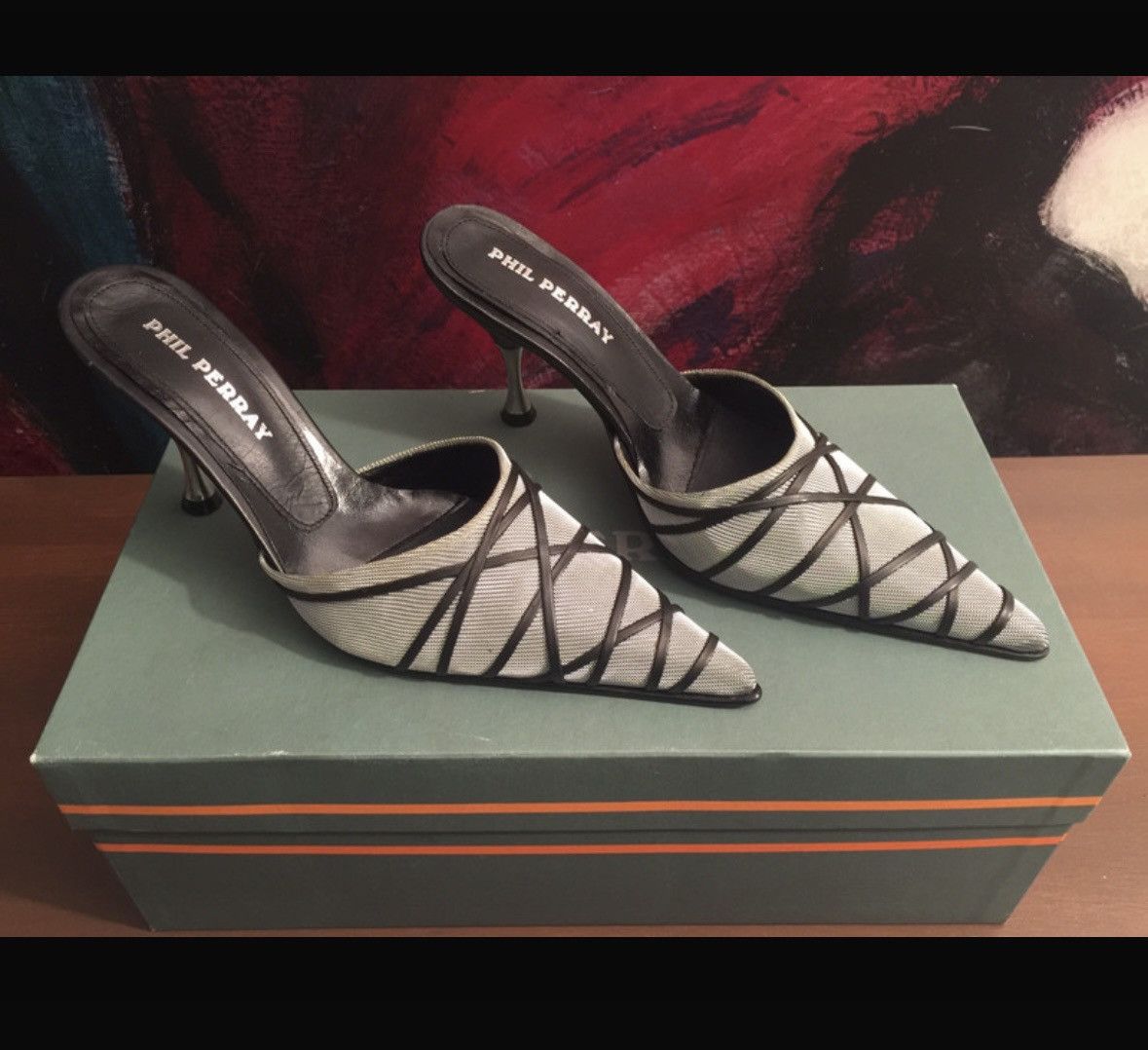 Other Phill Perray creme mules 35 Size US 4 / IT 34 - 2 Thumbnail