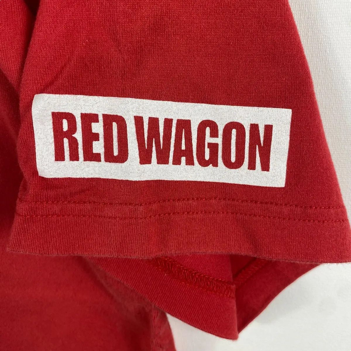 Vintage Radio Flyer RED WAGON Super Shop Graphic Tee Shirt Large Size US L / EU 52-54 / 3 - 3 Thumbnail