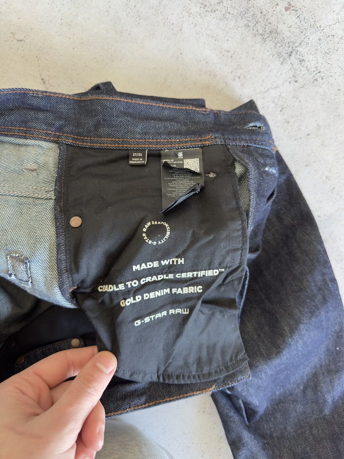 G-Star G Star Raw 3D Arc Denim Jeans Size 27/30 Size US 27 - 9 Thumbnail