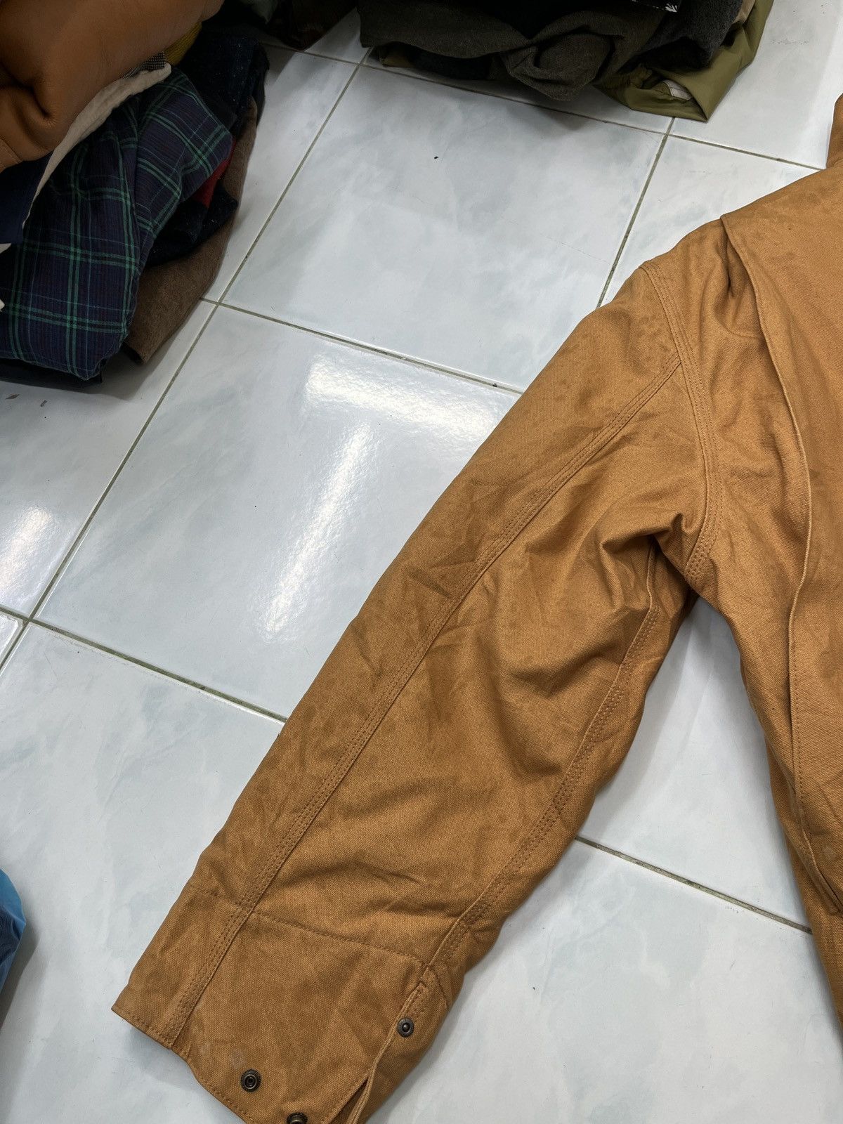 Carhartt 🔥🔥🔥STEALS VTG BIG SMITH DUCK CANVAS JACKET Size US L / EU 52-54 / 3 - 21 Thumbnail