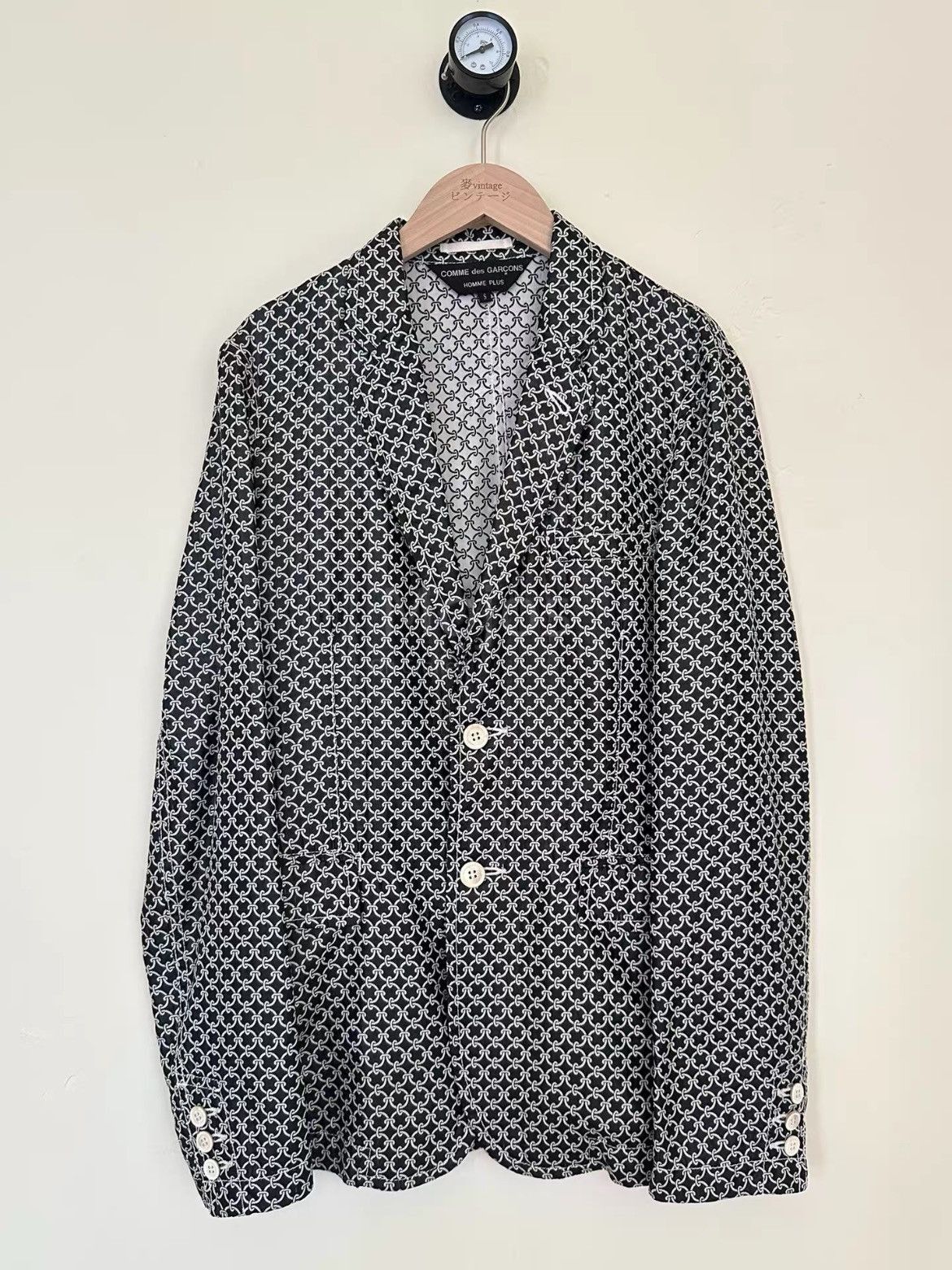 Comme Des Garcons Homme 12SS Chain Pattern Jacket