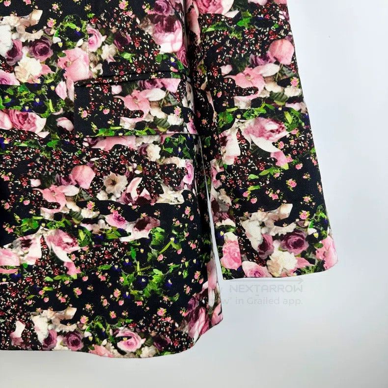 Givenchy Givenchy Printed Floral Blazer Jacket Size XS / US 0-2 / IT 36-38 - 5 Thumbnail