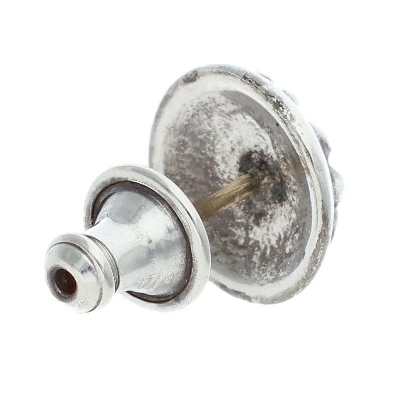 Chrome Hearts Chrome Hearts Silver Cross Ball Stud Earring Size ONE SIZE - 2 Thumbnail