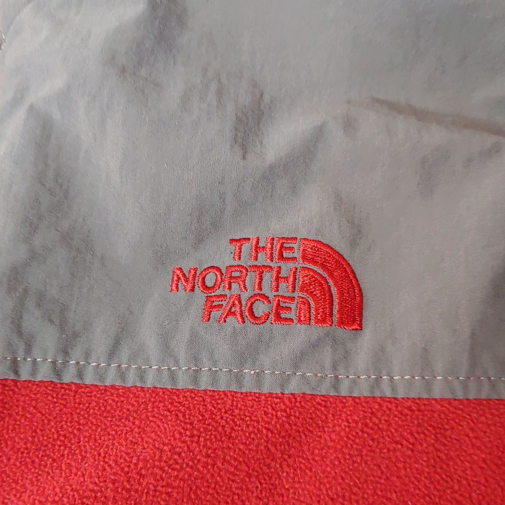 The North Face The North Face Jacket Men XL Fleece 1/4 Zip Brick Red Gray Pullover Coat Size US XL / EU 56 / 4 - 3 Thumbnail