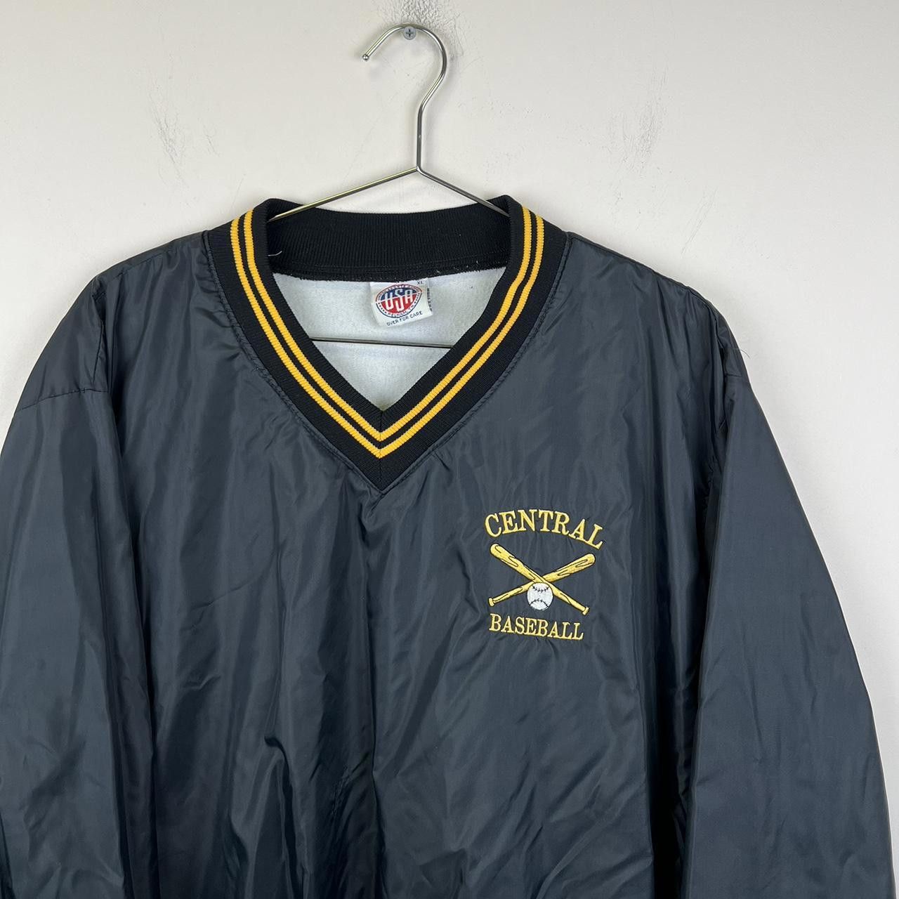 Designer Vintage Central Baseball Pullover Jacket USA Size US XL / EU 56 / 4 - 2 Thumbnail