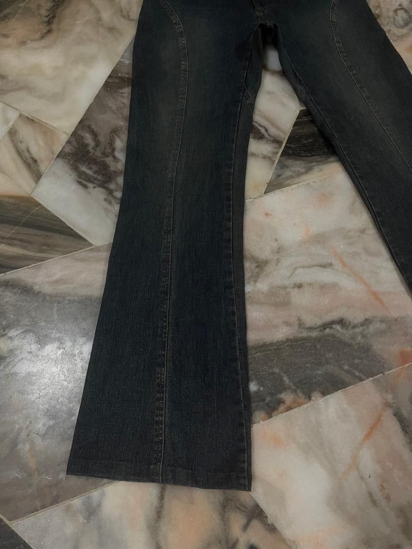 Japanese Brand Vintage Fildire Side Buckle Denim Jeans Inspired Helmut Lang Size 27" / US 4 / IT 40 - 2 Thumbnail