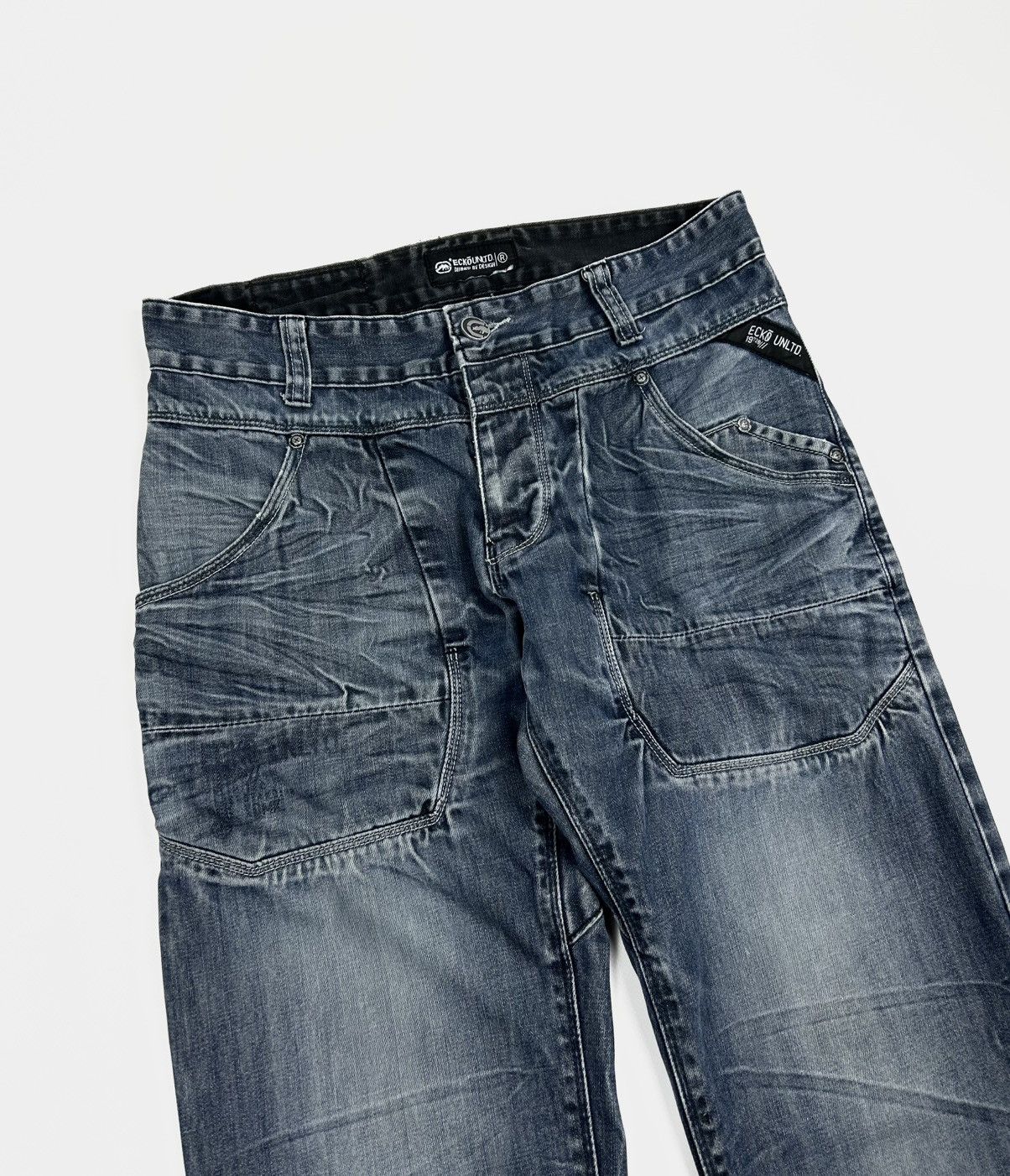 Ecko Unltd. Vintage Y2k Ecko Unltd. jeans rare denim rap pants 90s Size US 32 / EU 48 - 5 Thumbnail